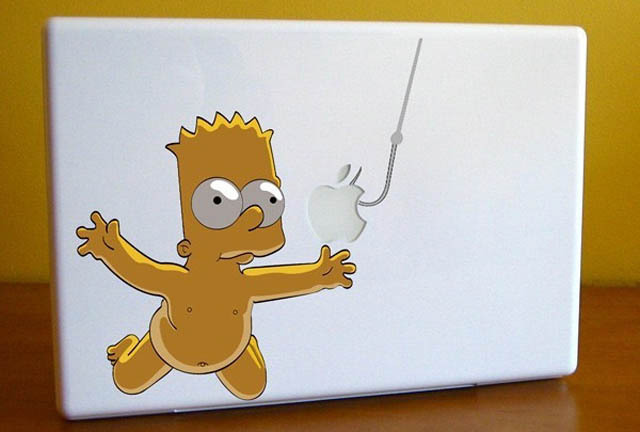 bart-nirvana-macbook-decal-sticker