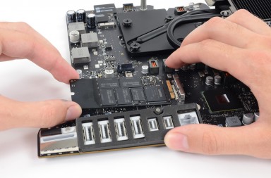 Установка SSD на iMac 2012, 2013, 2014, 2015