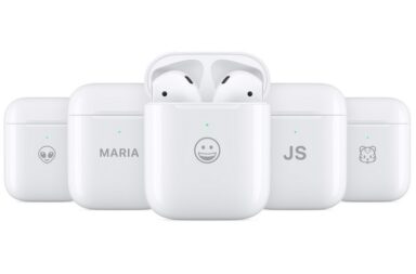 Гравіювання на AirPods від Apple