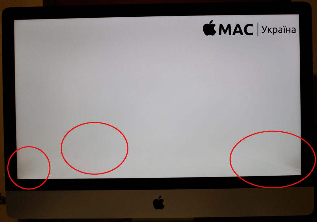чистка матрицы iMac
