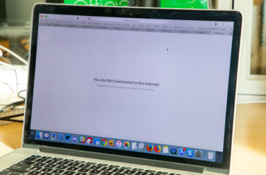 Пропал интернет после обновления на macOS Catalina