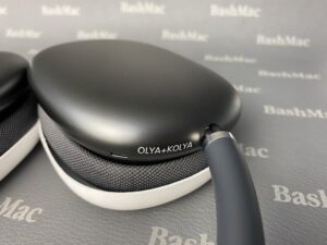 Лазерная гравировка на наушниках AirPods Max