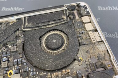 поломка кулера Mac